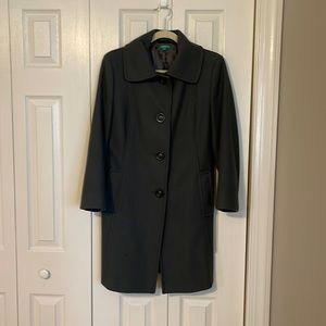 Vintage styled United Colors of Beneton wool overcoat